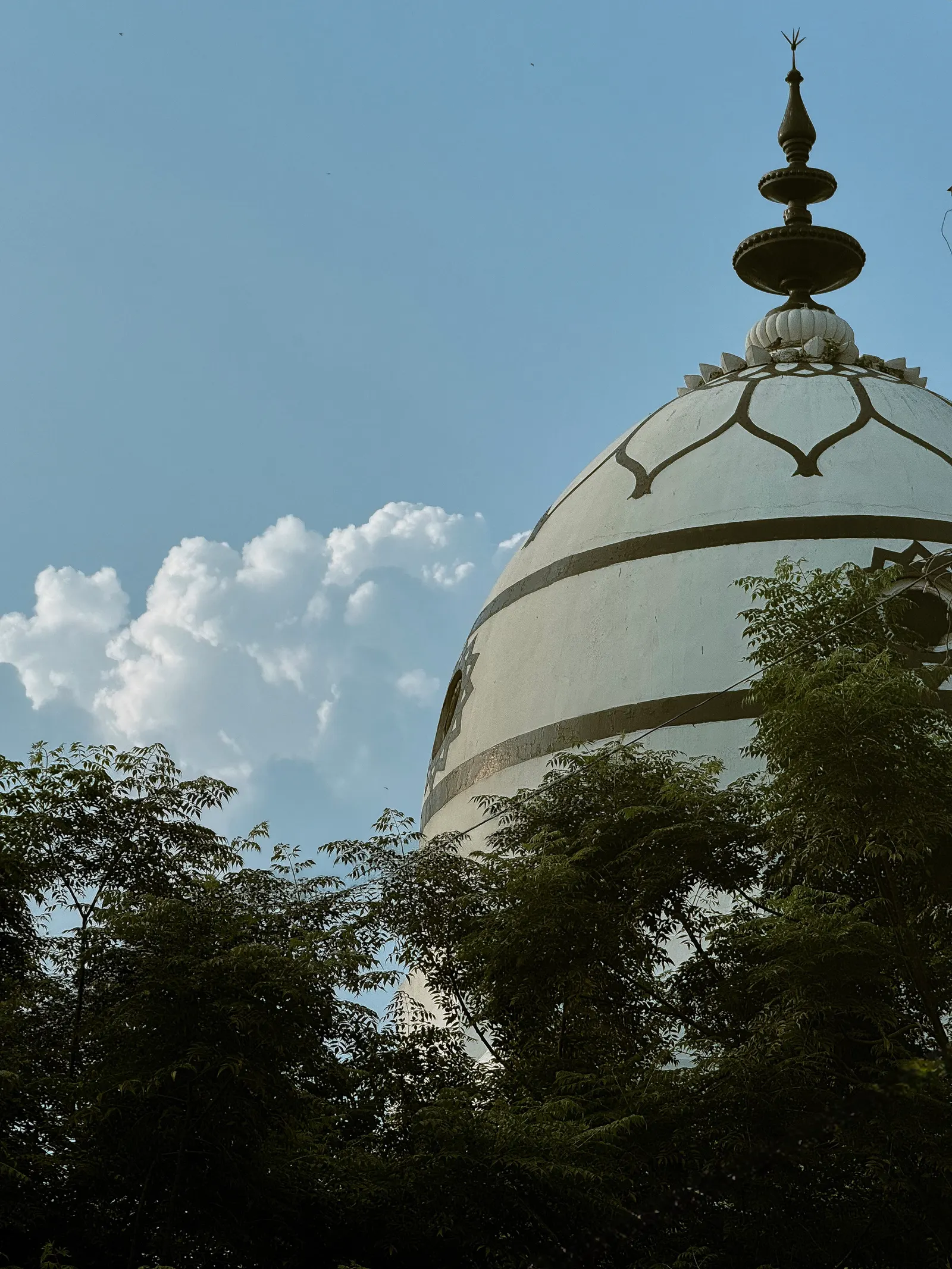 The dome of King Edward Medical University, Lahore
